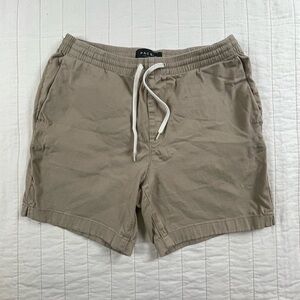 PacSun Tan Canvas Drawstring Shorts Size Small 6 inch inseam